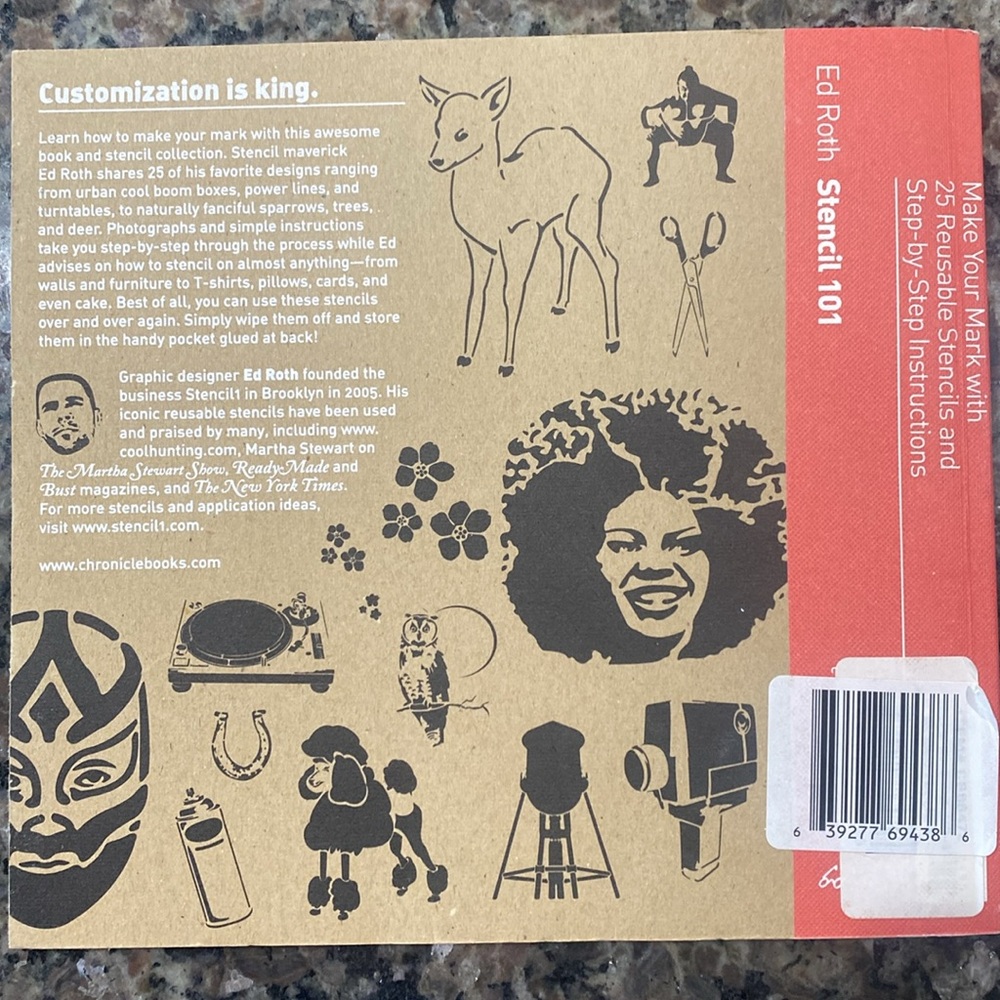 Stencil 101 book by Ed Roth - Picture 3 of 3